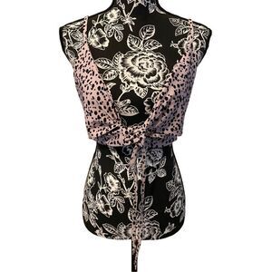 Nwt Nasty Gal Dalmatian Print Bikini Top Summer Beach Coastal Vacation